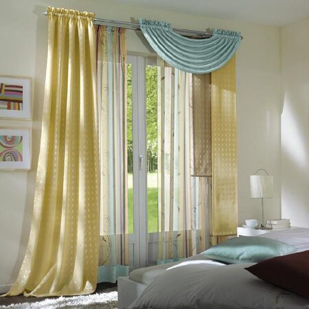 Выбираем занавески на окна: актуальные ткани и варианты дизайна (64 фото)